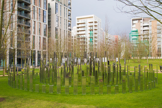 Mirror Labyrinth Athletic Village London